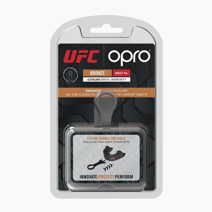 Opro UFC GEN2 de protecție a maxilarului negru 9486-BRONZE 2