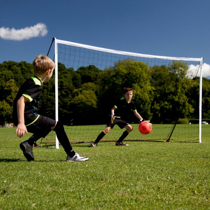 QuickPlay Kickster Academy poartă de fotbal 365 x 180 cm alb/negru 6