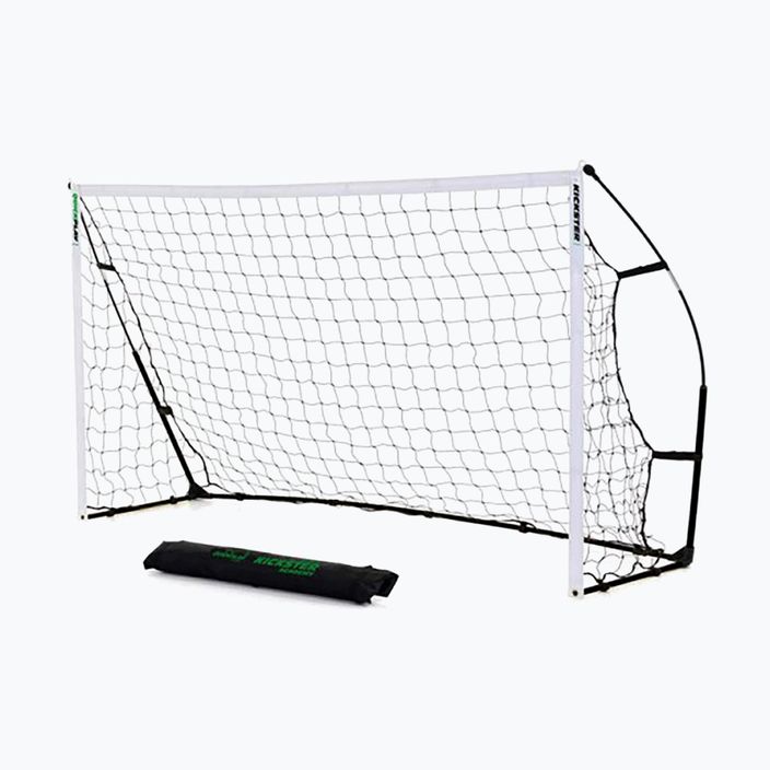 Poartă de fotbal+ rebounder QuickPlay Kickster 2 in 1 240 x 150 cm alb/negru 2