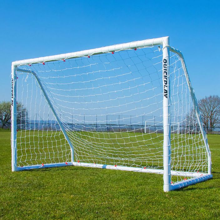 QuickPlay Q-Match Goal poartă de fotbal 240 x 150 cm alb 3