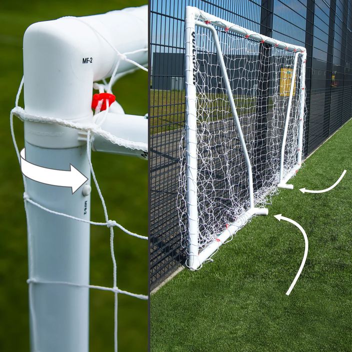 Poartă de fotbal  QuickPlay Q-Fold Match 500 x 200 cm white 5