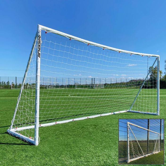 Poartă de fotbal QuickPlay Q-Fold 500 x 200 cm white 2