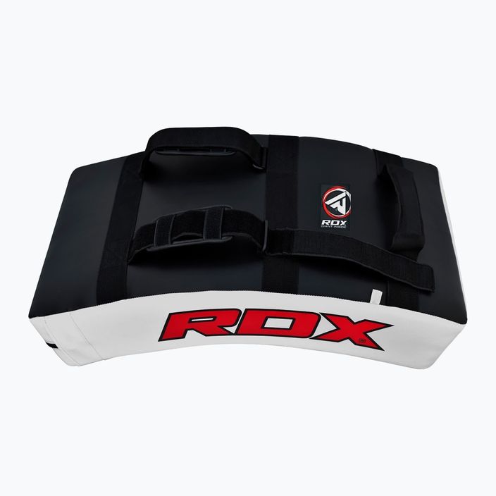 Scut de antrenament RDX Arm Pad Gel Kick Shield Heavy white 4
