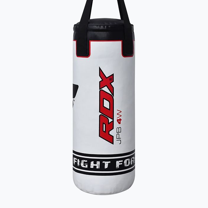 RDX Punch Bag 2Pcs sac de box pentru copii + mănuși set alb 3JPB-4W-2FT 2