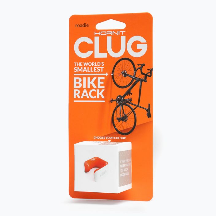 Hornit Clug Clug Roadie Bike Rack suport de biciclete montat pe perete alb/portocaliu RWO2582 4