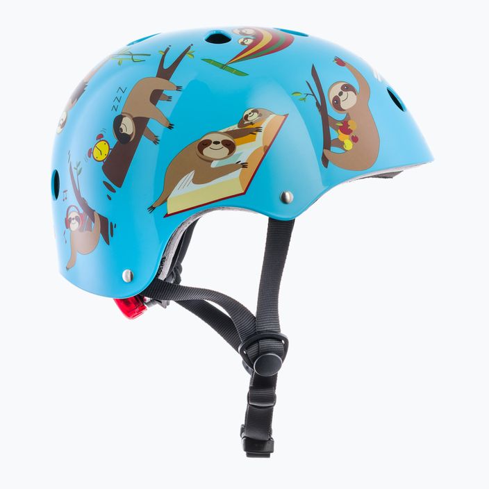 Cască de ciclism pentru copii Hornit Sloth blue/brown 4