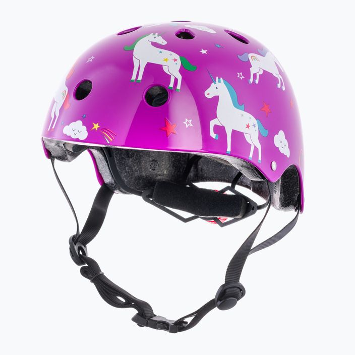 Cască de ciclism pentru copii Hornit Unicorn purple/white