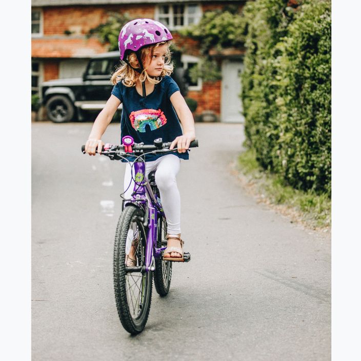 Cască de ciclism pentru copii Hornit Unicorn purple/white 14