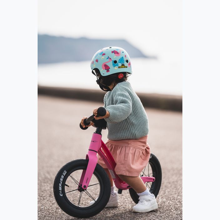 Cască de ciclism pentru copii Hornit Flaming blue/pink 9
