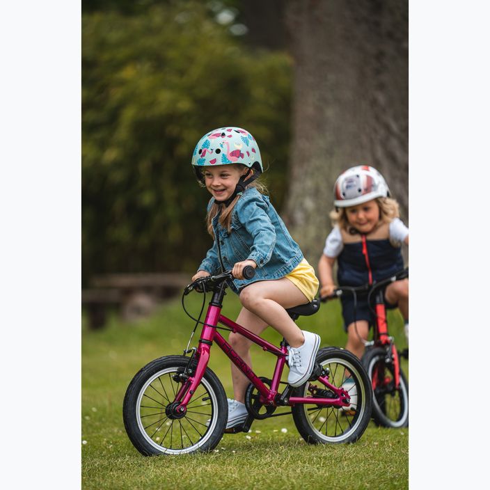 Cască de ciclism pentru copii Hornit Flaming blue/pink 10