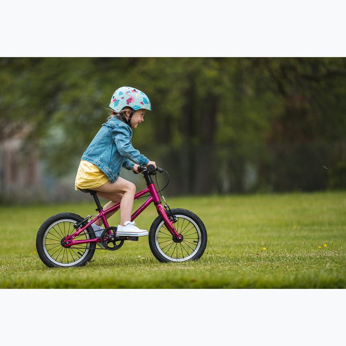 Cască de ciclism pentru copii Hornit Flaming blue/pink 11