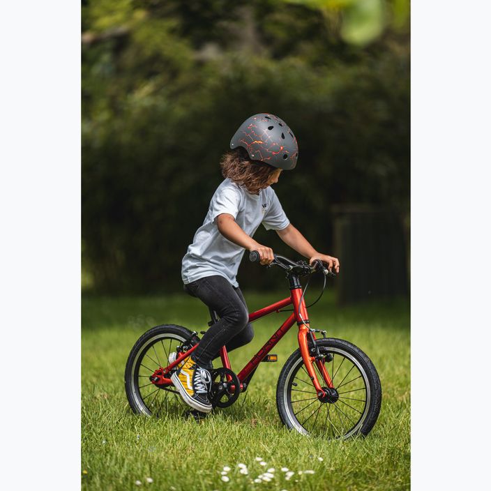 Cască de ciclism pentru copii Hornit Lava brown 11