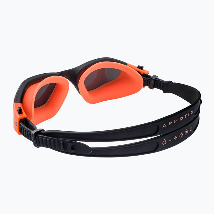 Ochelari de înot HUUB Aphotic Polarizat și oglindă negru-portocaliu A2-AG 4
