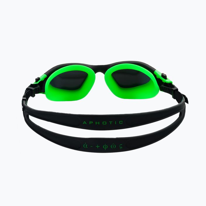 Ochelari de înot HUUB Aphotic Polarizat și oglindă negru-verde A2-AG 5
