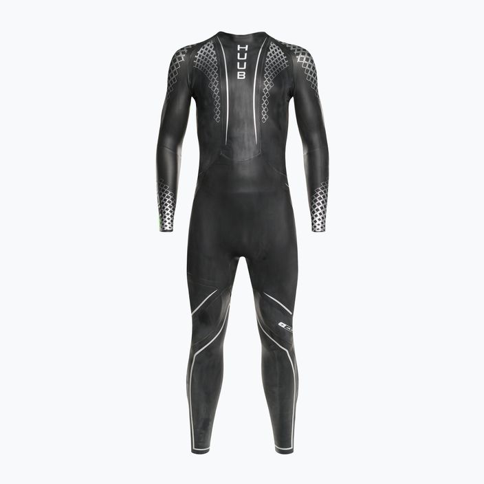 HUUB Lurz Open Water costum de neopren pentru bărbați de triatlon negru RACEOP 2