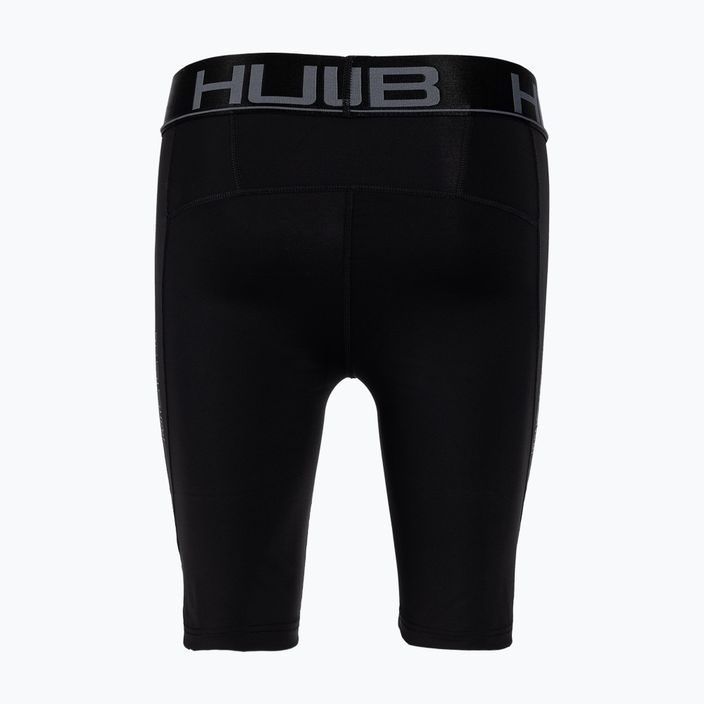 Pantaloni scurți de compresie pentru bărbați HUUB negru COMSHORT 2