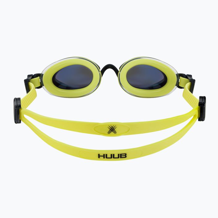 Ochelari de înot HUUB Pinnacle Air Seal negru și galben A2-PINN 5