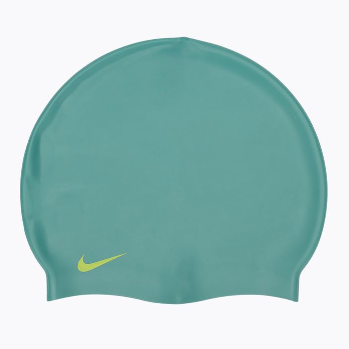Nike Solid silicon verde abis de înot cască de silicon solidă