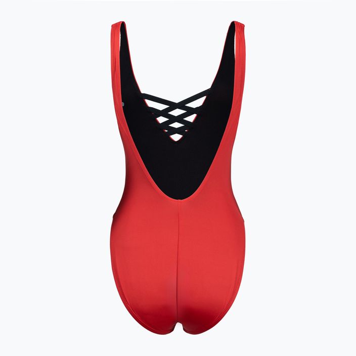 Costum de baie dintr-o singură piesă pentru femei Nike Sneakerkini U-Back roșu NESSC254-614 2