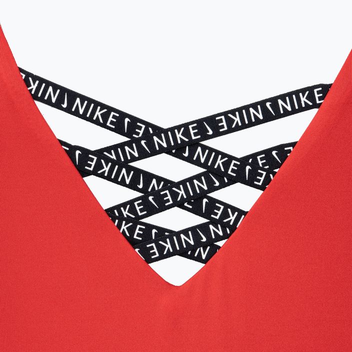 Costum de baie dintr-o singură piesă pentru femei Nike Sneakerkini U-Back roșu NESSC254-614 4