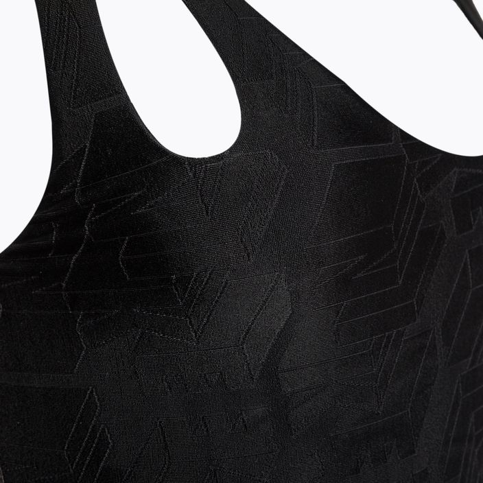 Costum de baie dintr-o singură piesă pentru femei Nike Block Texture negru NESSD288-001 3