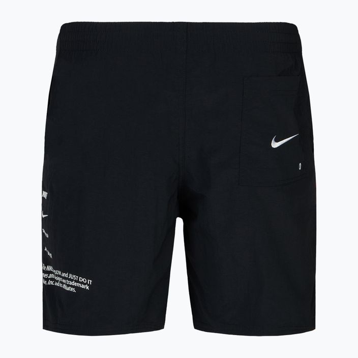 Pantaloni scurți de înot pentru bărbați Nike Specs 7" Volley black 2