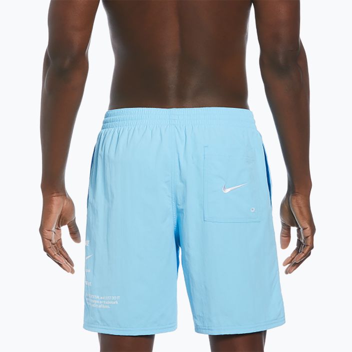 Pantaloni scurți de înot pentru bărbați Nike Specs 7" Volley aquarius blue 6