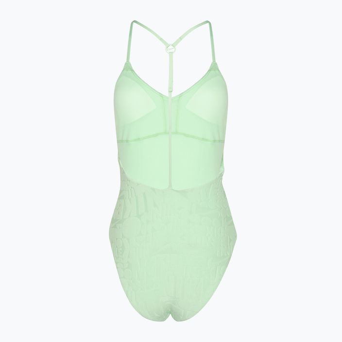 Costum de baie dintr-o bucată pentru femei Nike Retro Flow Terry vapor green 2