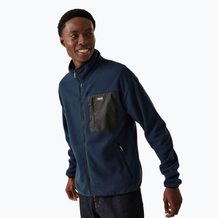 Hanorac pentru bărbați REGATTA Frankie Full Zip navy