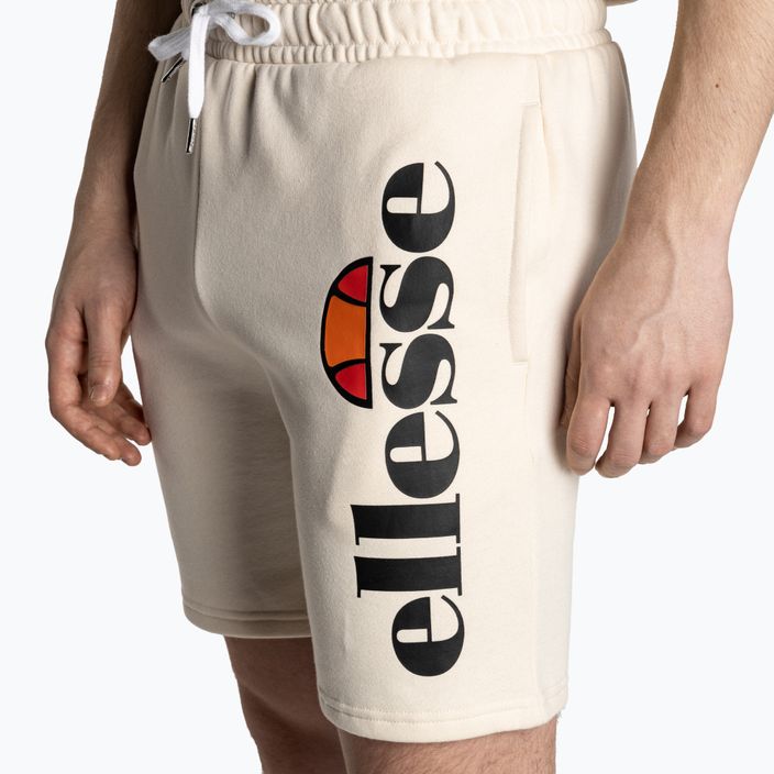 Pantaloni scurți Ellesse Bossini Fleece pentru bărbați, alb închis 3