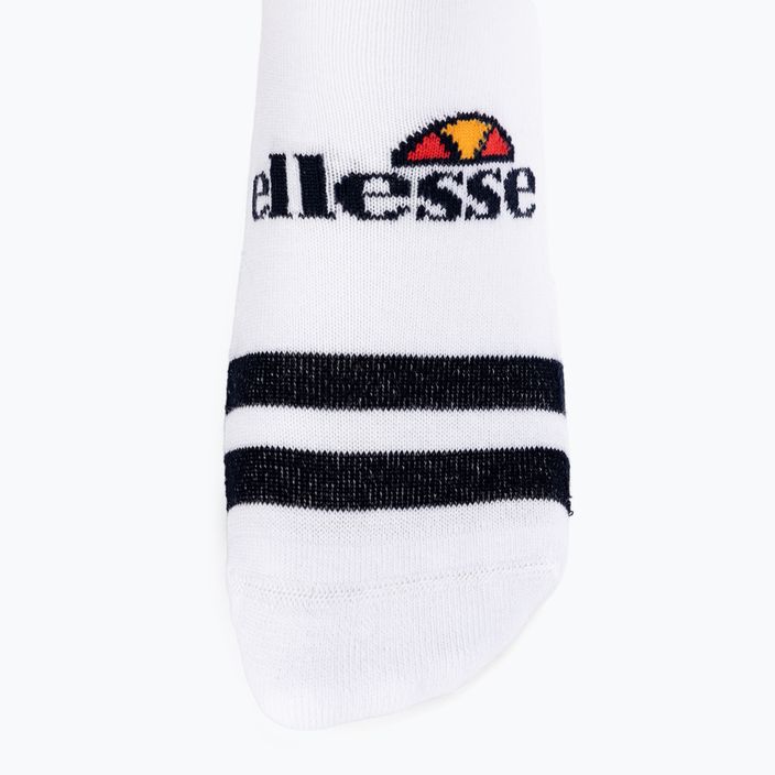 Ellesse Melna Melna Trainer Liner șosete 3 perechi alb 3