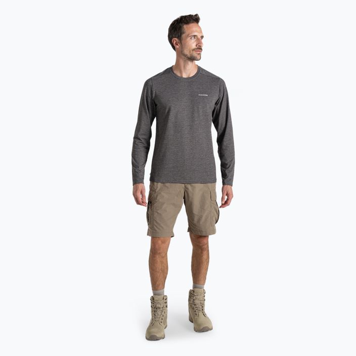 Pantaloni scurți de trekking pentru bărbați Craghoppers NosiLife Cargo Short III pebble 2