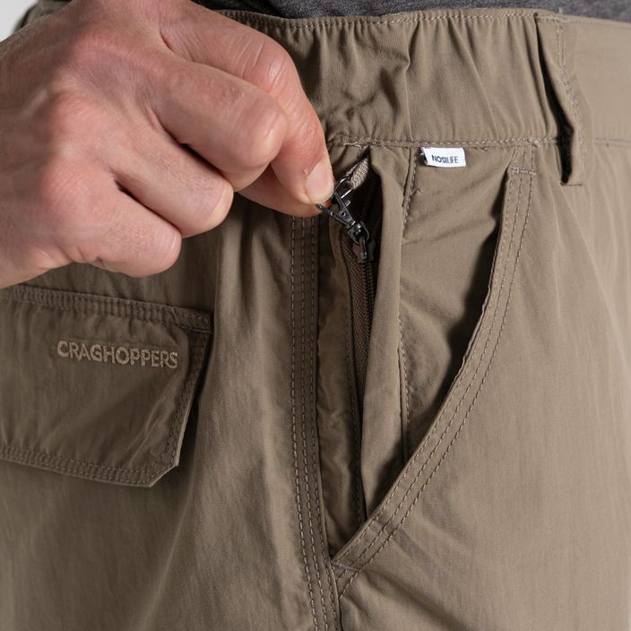 Pantaloni scurți de trekking pentru bărbați Craghoppers NosiLife Cargo Short III pebble 7