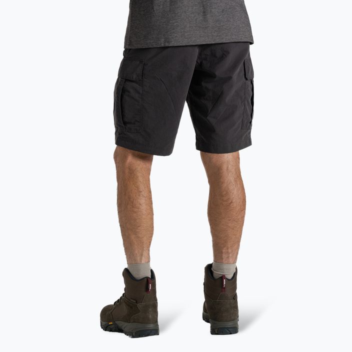 Pantaloni scurți de trekking pentru bărbați Craghoppers NosiLife Cargo Short III black pepper 3