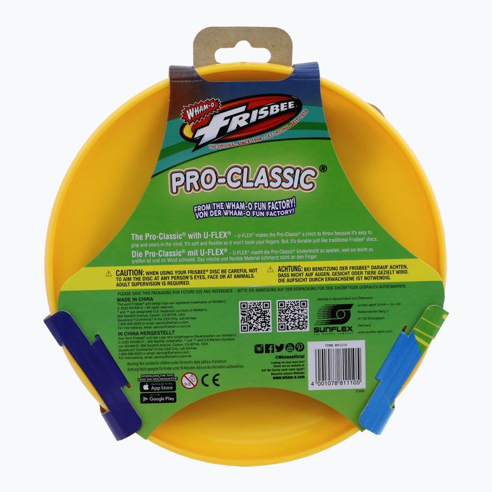 Sunflex Frisbee Pro Classic galben 81110 4