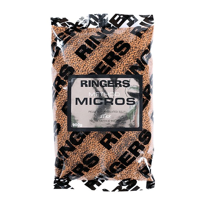 Metoda Ringers Micros 2 mm maro pelete de momeală maro PRNG24 2