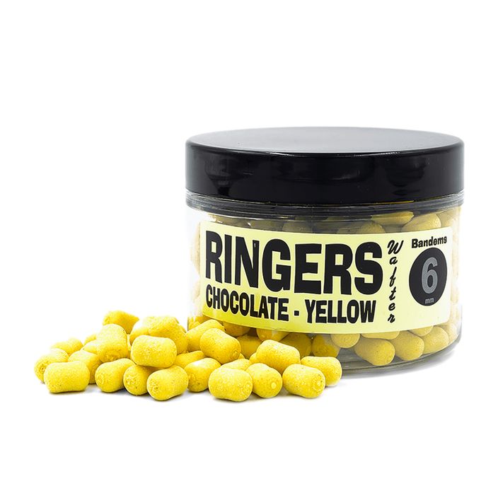 Momeală pentru momeală cu cârlige Ringers Yellow Wafters Chocolate 150ml galben PRNG77 2