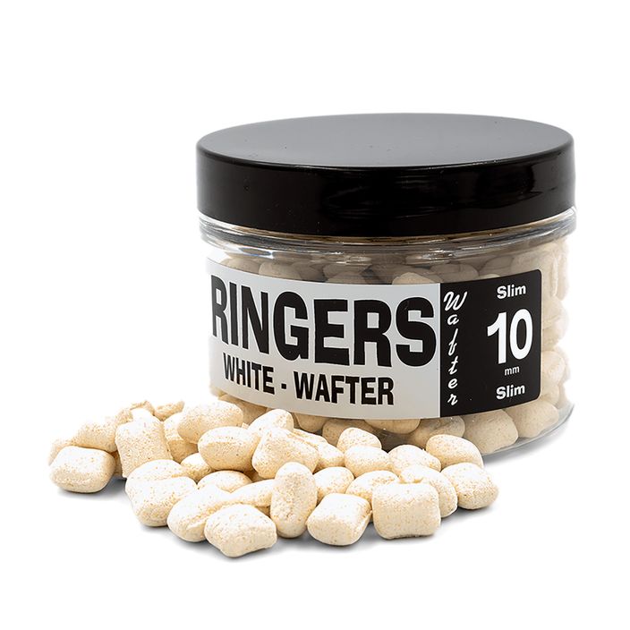 Ringers New White Thins pernă de proteine de coajă de momeală Ciocolată 150ml alb PRNG88 2