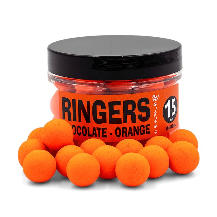 Ringers Wafters Wafters Biluțe proteice de ciocolată XL 150 ml portocaliu PRNG90 2