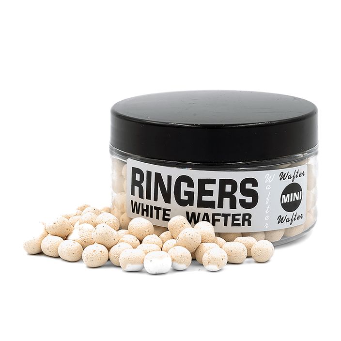 Ringers White Wafters Mini Chocolate hook bait 100ml alb PRNG80 2