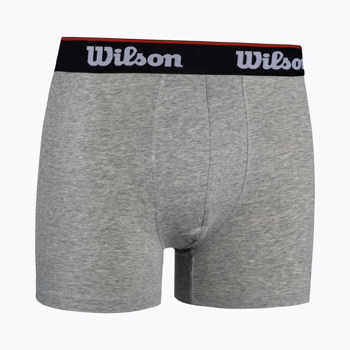 Boxeri pentru bărbați 2-Pack Wilson negru, gri W875H-270M 7