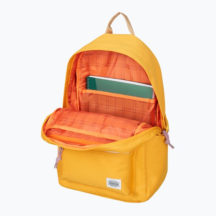 Rucsac de oraș American Tourister Backpack Zip 19,5 l yellow 5