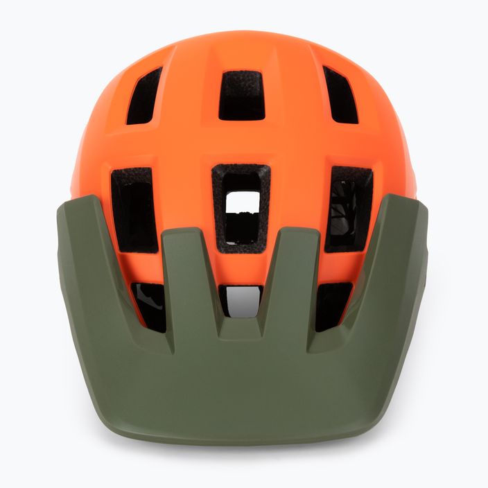 Cască de bicicletă Lazer Coyote KC CE-CPSC portocaliu-verde BLC223789178781 2
