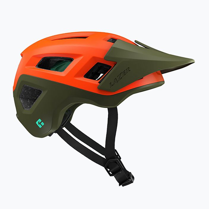 Cască de bicicletă Lazer Coyote KC CE-CPSC portocaliu-verde BLC223789178781 6