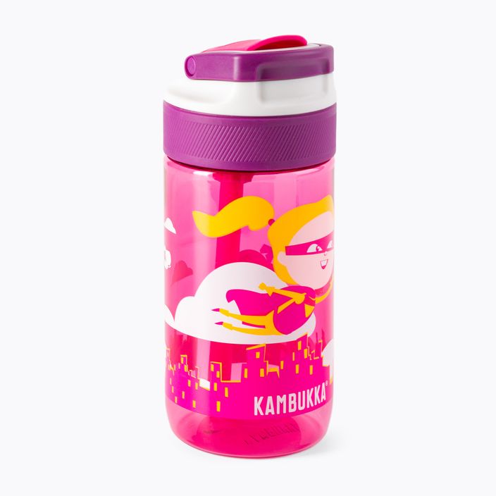 Sticluță de călătorie pentru copii Kambukka Lagoon roz 11-04015