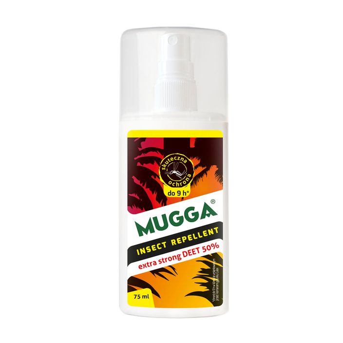 Spray repelent pentru țânțari și căpușe Mugga Spray DEET 50% 75 ml 2