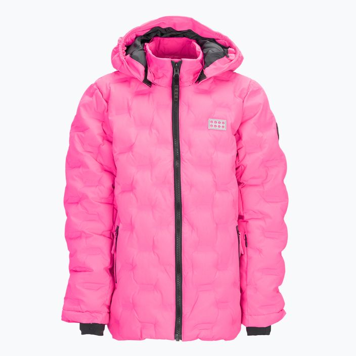 Jachetă de schi pentru copii LEGO Lwjipe 706, roz, 22879