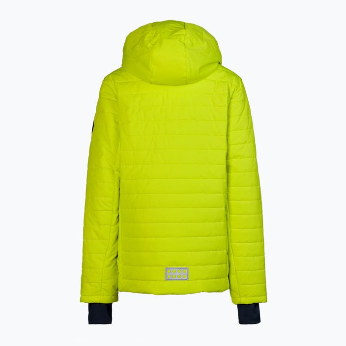 Jachetă de schi pentru copii LEGO Lwjipe 708 galben 11010262 2