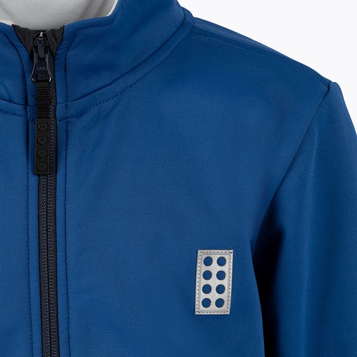 Jachetă fleece pentru copii LEGO Lwsefrit 207 albastru 11010413 4