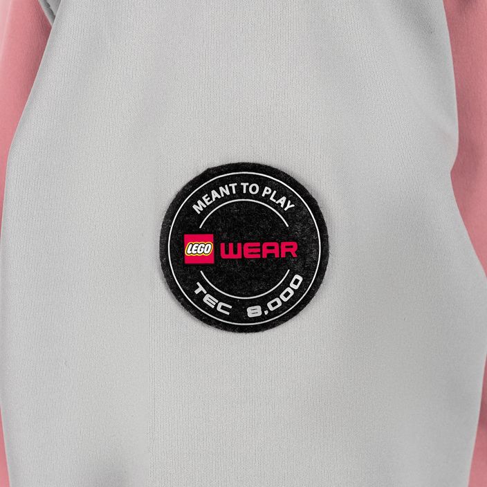 Jachetă softshell pentru copii LEGO Lwsefrit 201 roz 11010389 6